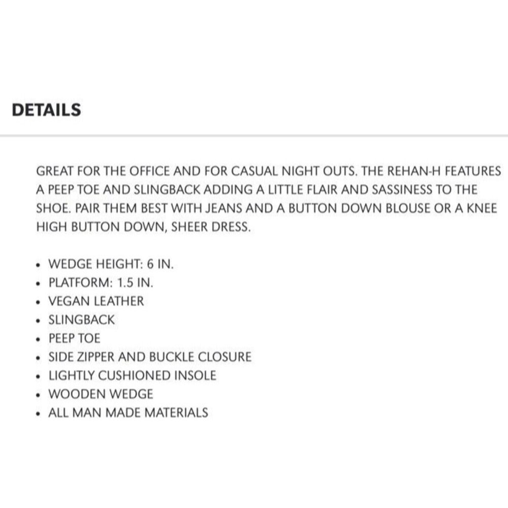 SODA SHOES WOMEN'S WEDGE HEEL REHAN-H,beige Size8 - Picture 3 of 14